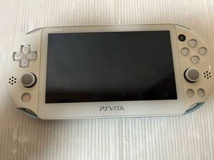 ★液晶不良　動作良好　PlayStation Vita本体 Wi-Fiモデル（PSVITA本体 PCH-2000 ZA14/ライトブルー・ホワイト） PS Vita 送料無料☆