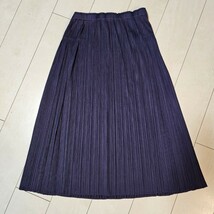 【美品】 ISSEY MIYAKE 　イッセイミヤケ　プリーツプリーズ　PLEATS PLEASE　トップス スカート セットアップ カットソー シャツ スカート_画像6