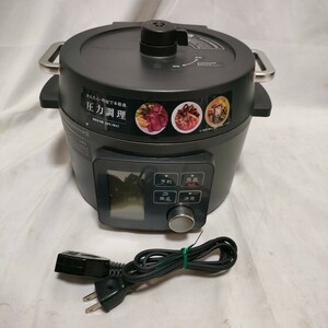 アイリスオーヤマ 電気圧力鍋 KPC-MA2-B 動作良好 IRIS OHYAMA 電気調理鍋 キッチン