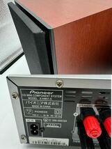 【訳有り】Pioneer パイオニア X-HM51-S コンポ S-HM51スピーカー　ペア 13年製　リモコン付きシステムコンポ オーディオ _画像6