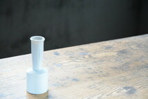 NO.101 古い白磁の一輪挿し 検索用語→A昭和レトロ花瓶古道具花器花瓶_画像1