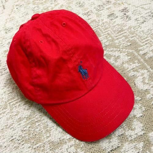 【POLO RALPH LAUREN】CLASSIC SPORT CAP　ポロラルフローレン　クラシックスポーツキャップ　帽子　赤　レッド