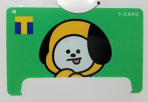 即決 TSUTAYA Tカード BTS 防弾少年団 BT21 CHIMMY チミ JIMIN パク・ジミン 限定 デザイン 新品 台紙付き 未登録 未使用 未開封