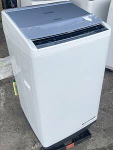 福岡市内送料無料　HITACHI 日立 2019年製 7.0kg 全自動洗濯機 ビートウォッシュ BW-V70C ブルー 一人暮らし カップル 学生 単身