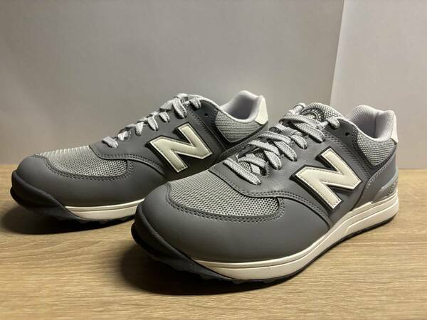 未使用 24cm 2E ニューバランス ゴルフシューズ UGS574C3 グレー new balance