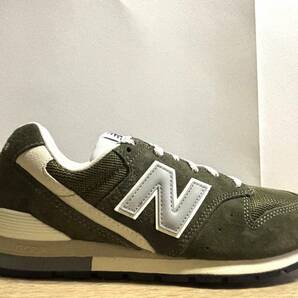 未使用 23.5cm D ニューバランス CM996RY2 グリーン new balance