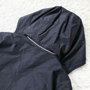 新品同様★マックスマーラ WEEKEND MaxMara★軽量★中綿*フード取り外し可★ブルゾンジャケット ブラック 〜SIZE40 L相当〜の画像9