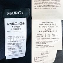 美品*近年モデル★マックスマーラ MAX&Co.★大きいサイズ 〜SIZE46 3XL〜★ふんわりシフォン★セットアップ風ロングワンピース ブラック_画像10