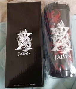 中身未使用　　X JAPAN タンブラー