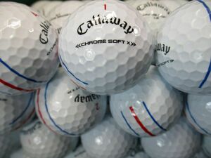 2100【特A級】キャロウェイ Callaway CHROME SOFT/X/LS トリプルトラック 50個