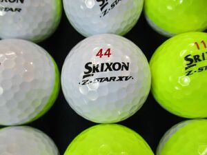 2335【特A級】スリクソン SRIXON Z-STAR/Z-STAR XV 2トンカラー [イエロー] 24個