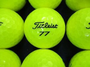 2398【☆☆☆級】タイトリスト Titleist VG3 [レインボーカラーイエロー] 24個