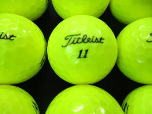 2736【特A級】タイトリスト Titleist VG3 [レインボーカラーイエロー] 24個