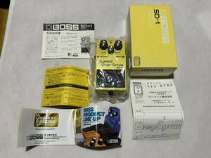 BOSS ボス SUPER Over Drive SD-1エレキギター用エフェクター 中古 動作確認済み