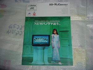 1995 year 7 month Victor color tv general catalogue Kanno Miho 
