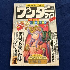 ワンダーライフ◆神秘サイエンスマガジン◆1989年第3号◆中沢新一◆バリ島マジックの世界◆タロット愛の奇跡