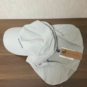 Simms SUPERLIGHT SUNSHIELD CAP STERLING UPF 50 シムス スーパーライト サンシールド キャップ ハット ビーニー メッシュキャップの画像3