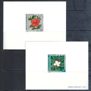 ワリス＆フツナ諸島 1973年 #C47-52(DXSS : NH) ワリス島の花々の画像4