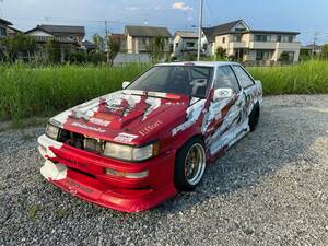 ☆元大会参戦vehicle両☆ AE86 Corolla Levin 書類有り New item部品交換多数 Ready for drifting仕様