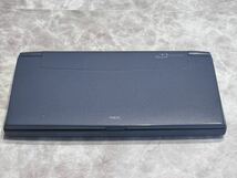 NEC MC-K1 dos ジャンク品　MobileGear モバイルギア 乾電池駆動 モノクロ液晶　ポメラ Pomera_画像5