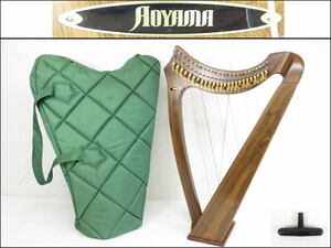 # beautiful goods #AOYAMA/ Aoyama # harp #sauru harp?#25 string # present condition #