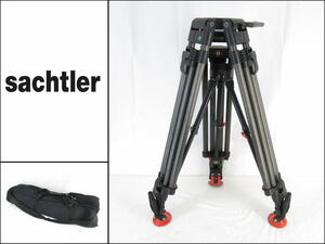 #.①#Sachtler/ The is tiger -# high endurance carbon fibre tripod # tripod # case attaching #5390 ENG 2 CF#