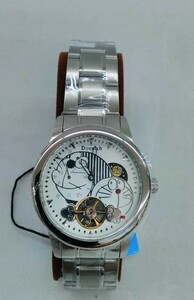 do latch Doratch Doraemon wristwatch 2010 Anniversary Anniversary hand winding type rare new goods unused goods operation verification settled skeleton 