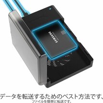 送料無料★SABRENT SSD/HDDドッキングステーション 3.5 2.5インチ USB3.2 Gen1（EC-DFLT）_画像4