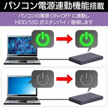 送料無料★ロジテック HDD SSDケース 2.5インチ USB3.2 Gen2 Type-C ブラック LGB-PBSUC_画像6
