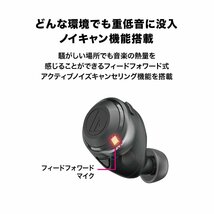 送料無料★オーディオテクニカ ワイヤレスイヤホン bluetooth /ワイヤレスイヤホン (ベージュ)_画像5