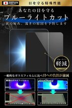 送料無料★OVER’s ガラスザムライ iPad 第10世代 10.9 インチ ガラスフィルム ブルーライトカット 保護フィルム_画像2