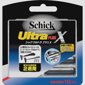 送料無料★シック Schick ウルトラプラスX 2枚刃 替刃 (16コ入)