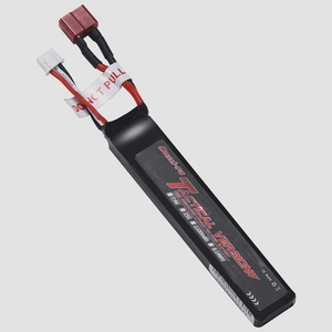 送料無料★Bos Lipo リポバッテリー7.4V 1100mAh 2S 25C Tプラグリポバッテリー (T型プラグ,デ)