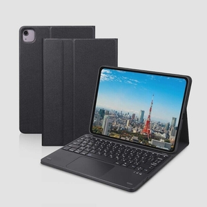 送料無料★Ewin iPadPro11第4/3/2/1世代 10.9/11インチキーボードケース bluetooth(ブラック)