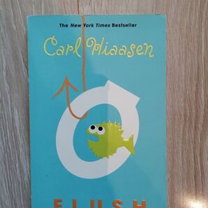 FLUSH Carl Hiaasen New York Times Bestseller 英英 英字 小説 書籍 本