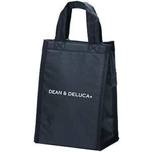 ★Small★ DEAN&DELUCA クーラーバッグ ブラックS 保冷バッグ ファスナー付き コンパクト お弁当 ランチバッグ
