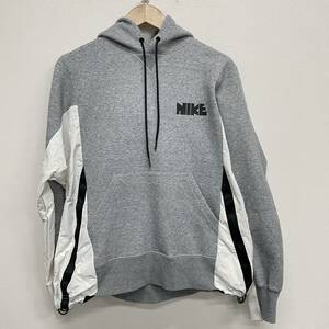 【NIKE×sacai】ナイキ×サカイ★プルオーバーパーカー NRG HOODIE スウェット フーディー サイズL CZ4695-063 03