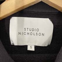 【STUDIO NICHOLSON】スタジオニコルソン★スウェット トップス コットン S 51-10-122013 メンズ 03_画像5