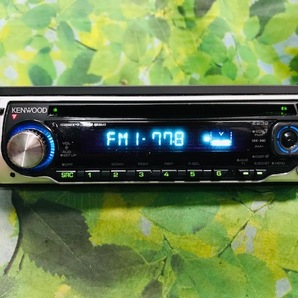 KENWOOD ケンウッド CDデッキ CDプレーヤーE232 AUX対応♪ 卓上テスト済♪ 綺麗♪ スズキ・ホンダ変換カプラー付き♪ 全国送料無料♪の画像2