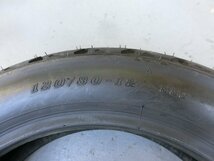 中古 未使用品 ダンロップ DUNLOP K180 120/80-12 55J 長期在庫品 劣化有 管理No.40731_画像5