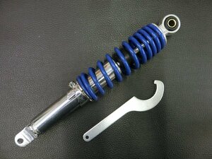 未使用 メーカー不明 ホンダ HONDA ライブディオ Live Dio ZX AF35 Rサスペンション 310mm ブルー 管理No.40862