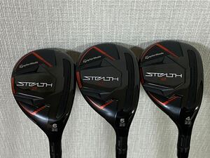 ★美品　テーラーメイド STEALTH2 レスキュー 4・5・6 （S） 3本セット★