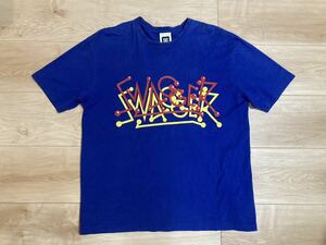 SWAGGER スワッガー ロゴ Tシャツ ブルー XL 裏原 90s 