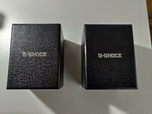 CASIO G-SHOCKの箱 2個セット
