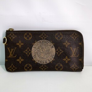 ルイヴィトン LOUIS VUITTON モノグラム ブラウン 長財布 レディース 中古 N0326の画像1