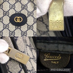 GUCCI グッチ ハンドバッグ ミニボストン GGキャンバス GG柄 レディース N0322の画像8