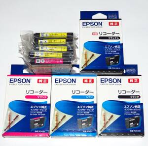 エプソン EPSON 純正インク リコーダー RDH-4CL （RDH-BK-L RDH-BK RDH-Y RDH-M RDH-C）4色8本組　送料185円～