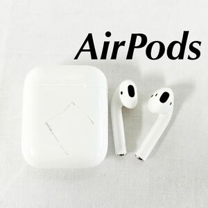 ▲ AirPods エアポッズ Apple アップル ワイヤレスイヤホン Bluetooth 通電のみ確認済み 動作未確認 ワイヤレス 汚れあり 【OTAY-78】