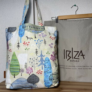 ●８０００円即決です●  IBIZA イビサ イビザ キャンバス素材 バッグの画像2
