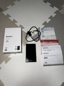 中古　SONY WALKMAN NW-A306 ブラック　32GB ウォークマン　MicroSDカード付き　1TB